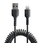 StarTech 1m/3ft USB to Lightning Cable Coiled — miniature 3