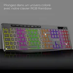 Advance R-Type Wireless - Membrane - Sans-Fil - RGB - Noir — miniature 3