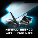 MSI Herald BE9400 WiFi 7 Carte PCIe — miniature 4