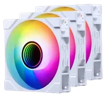 Phanteks M25 Gen2 PWM Blanc Reverse Blade (3x120mm) D-RGB — miniature 1