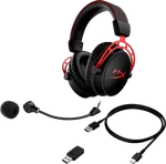 HyperX Cloud Alpha Wireless - Noir/Rouge — miniature 6