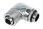 Alphacool Fitting 13/10mm - 90° rotatif - G1/4" - Chrome — miniature 1