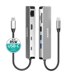 Port Station d'accueil mobile 1 X 4K USB-C 9 périphériques 85W — miniature 5
