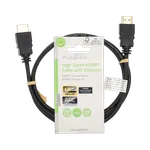 Nedis Câble HDMI 2.0 Highspeed + Ethernet mâle/mâle - 1m — miniature 3
