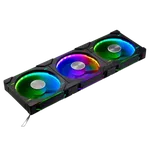 Phanteks D30 PWM Regular Airflow D-RGB - Pack 3x140mm - Noir — miniature 1
