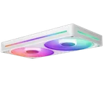 NZXT F240 RGB Core Fan (Single Frame) - Blanc — miniature 3