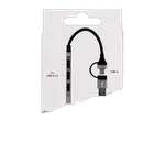 T'nB iClick Hub USB-A/USB-C - 4 ports - Gris — miniature 4