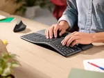 Logitech K860 for Business - Membrane - Sans-Fil - Graphite — miniature 7