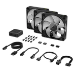 Corsair iCUE LINK RX120 RGB Triple kit - Noir — miniature 3