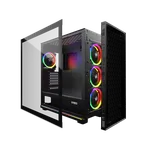 M.RED BLACK DESTROYER Gamma-G - ARGB - MT/ATX — miniature 2