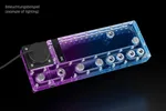 Alphacool Core Distro Plate 360 droite V.2 avec pompeD5 Apex — miniature 3
