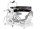 Fanatec GT Cockpit Triple Monitor Expansion Kit - Blanc — miniature 5