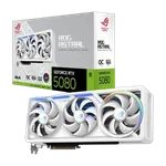 Asus ROG Astral GeForce RTX 5080 16GB OC Edition WHITE — miniature 1