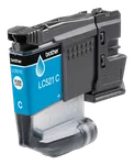 Brother Cartouche d'encre LC521C - Cyan — miniature 2