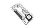 EK Water Blocks Plaque de distribution EK-Mana G2 PC-O11D EVO D5 — miniature 3