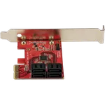 StarTech PCI-E - 4 Ports SATA - 4P6G-PCIE-SATA-CARD — miniature 4