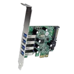 StarTech PCI-Express 1x vers 4 ports USB 3.0 SuperSpeed — miniature 4