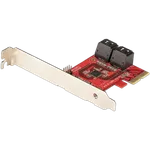 StarTech PCI-E - 4 Ports SATA - 4P6G-PCIE-SATA-CARD — miniature 1