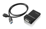 Lenovo Adapter USB 3.0 DVI/VGA — miniature 1