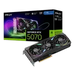 PNY GeForce RTX 5070 12GB ARGB Overclocked Triple Fan DLSS 4 — miniature 1