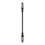 T'nB Câble USB-C/Lightning - 1,5m - nylon RPET - Noir — miniature 2