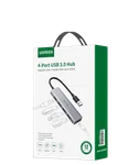 UGREEN 5 ports USB-A vers 4xUSB-A+Micro USB - 0.15m - Gris — miniature 2