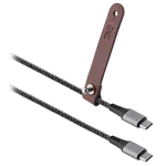 T'nB Câble USB-C vers USB-C - 1,5m nylon RPET - Noir — miniature 6