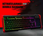 Advance GTA 240 - Membrane - Filaire - RGB - Noir — miniature 4