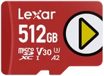 Lexar Micro SDXC 512Go Class 10 U3 V30 A2 LMSPLAY512G-BNSNG — miniature 1