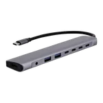 T'nB iClick Hub USB-C - 8 ports - Gris — miniature 5