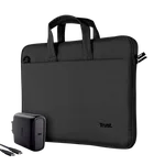 Trust Sacoche Bologna 16" + Chargeur 65W - Noir — miniature 1