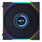 Lian-Li UNI FAN LCD TL120 - 120mm Noir - kit de 3-Seconde Vie — miniature 2