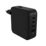 Targus Chargeur de voyage GaN 100W 3xUSB-C + USB-A - 4 ports - Noir — miniature 1