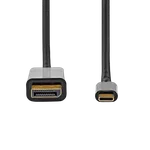 Nedis Câble USB-C 3.2 vers DisplayPort mâle/mâle - 2m — miniature 1