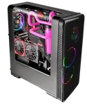 Thermaltake View 28 RGB Noir - MT/Sans Alim/ATX — miniature 15