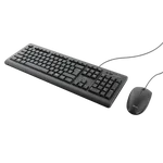 Trust TKM-250 - Clavier/Souris/Noir/Filaire — miniature 2