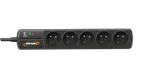 Infosec S5 Black Line II - 5 prises — miniature 2