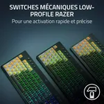 Razer BlackWidow V4 TKL LP - Mécanique (Switch Orange) - Sans-Fil - RGB - Noir — miniature 2