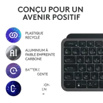Logitech MX Keys S Noir + Souris sans fil MX Master 3S Noir — miniature 15