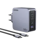 UGREEN Chargeur secteur 160W 4 ports + Câble USB-C - 1,5m — miniature 1
