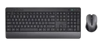 Trust Trezo - Clavier/Souris/Noir/Sans fil — miniature 2