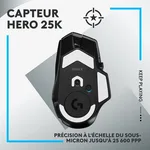 Logitech G502 X Lightspeed - Sans-Fil - Noir — miniature 11