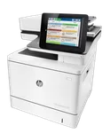 HP Color LaserJet Enterprise MFP M577dn - Blanc — miniature 3