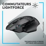 Logitech G502 X Lightspeed - Sans-Fil - Noir — miniature 9