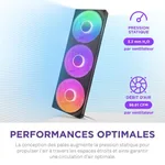 NZXT F420RGB Core Fan (Single Frame) - Noir — miniature 9
