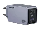 UGREEN Chargeur secteur 100W 3 ports + Câble USB-C - 1,5m — miniature 2