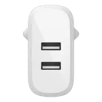 Belkin Dual USB-A Wall Charger w/1M PVC A-C 24W — miniature 4