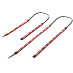 Spirit Of Gamer Kit 4 barres LEDS rouges magnétiques — miniature 1