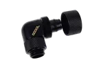 Alphacool Eiszapfen fitting compression - 16/10mm - 90° rotatif G1/4 - Pack de 4 - Noir — miniature 4