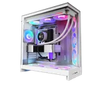 NZXT H9 Flow RGB+ Blanc - MT/Sans Alim/E-ATX — miniature 10